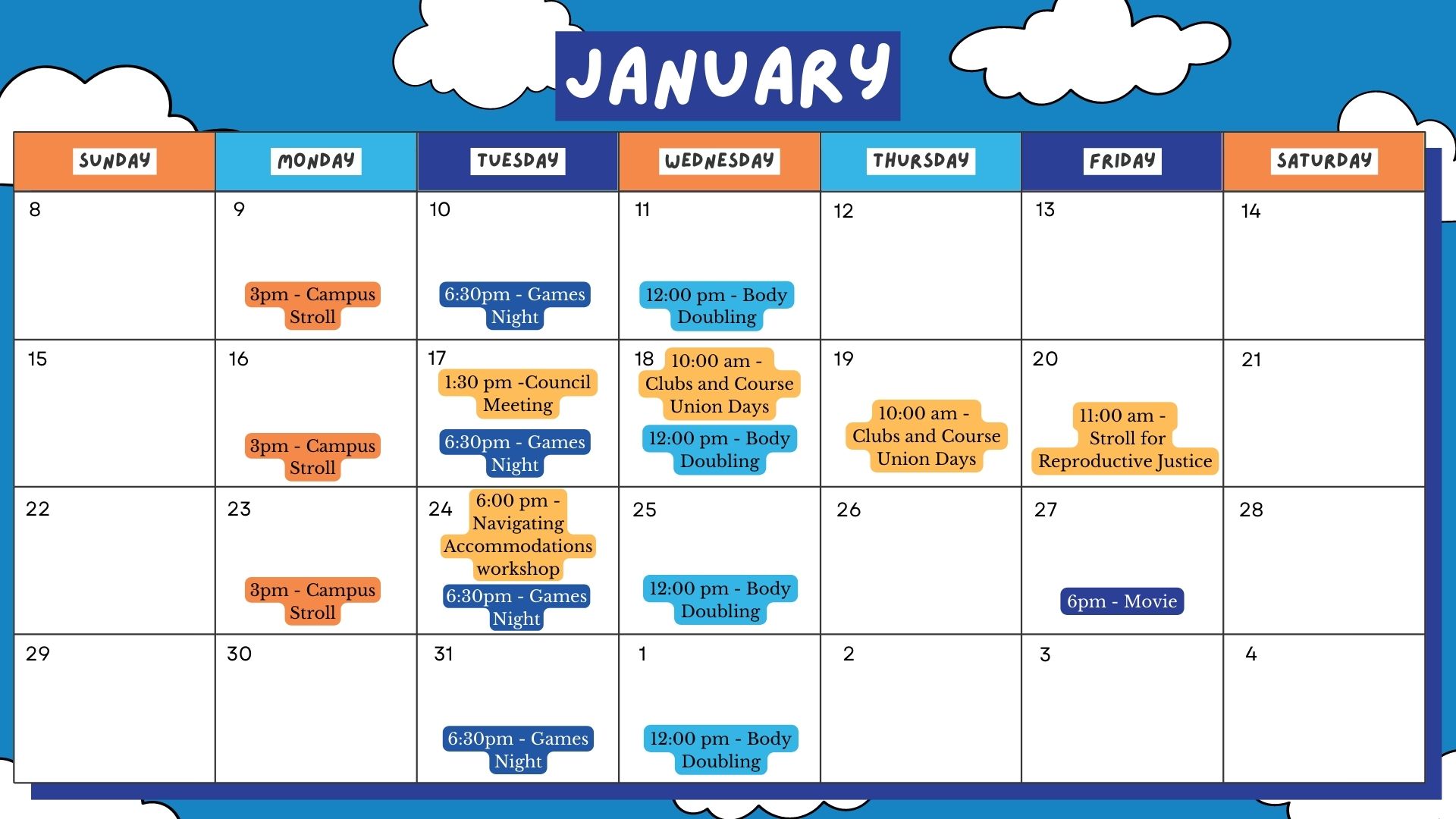 Website Calendars