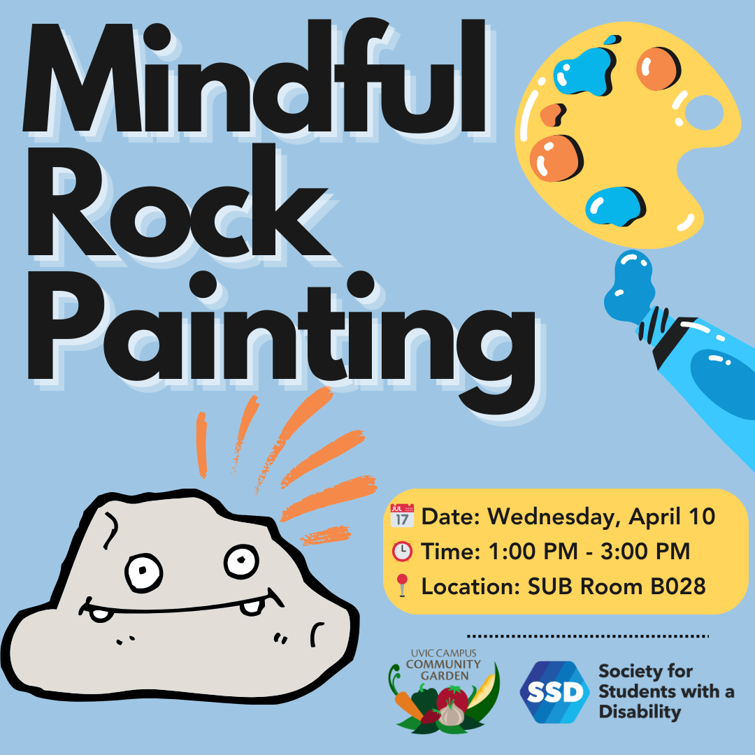 🌸 Join us for a blissful afternoon of creativity and mindfulness at our Mindful Rock Painting Event! 🌈✨