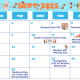 Calendar of events for September 2025. Wednesday September third and Thursday September fourth: Campus kick-off. Friday September fifth: Thunderfest. Wednesday September tenth and Thursday September eleventh: Clubs and Course Union Days. Friday September twelfth: Mental Health Resource Fair. Thursday September eighteenth: Beacon Hill Petting Zoo. Sunday September twenty-first: SSD X AIR Body Inclusive Yoga. Thursday September twenty-fifth: Navigating CAL and Campus Resources Workshop. Tuesday September thirtieth: National Day for Truth and Reconciliation.